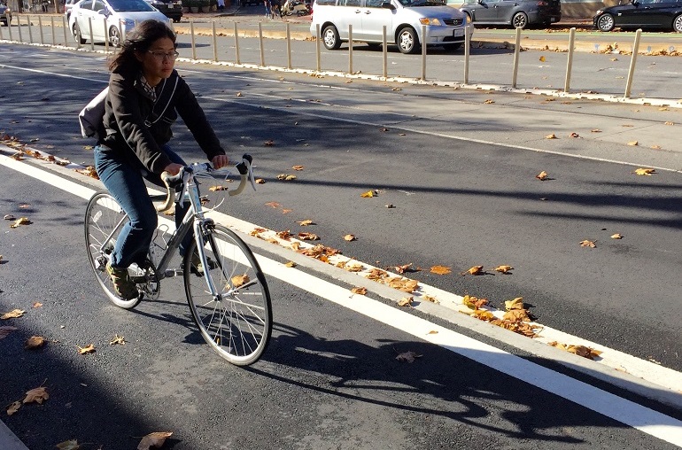 Raised hot sale bike lanes